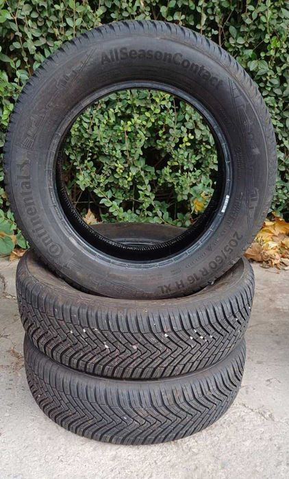 ЗИМНИ ГУМИ 16-ки  3 БРОЯ 205/60/16  Continental