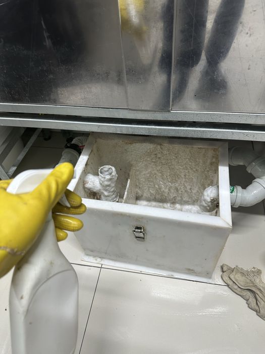 Жироуловитель чистка