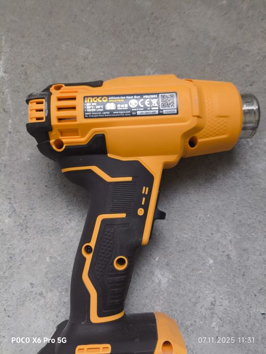 Фен  ingoco 20v  аргинал