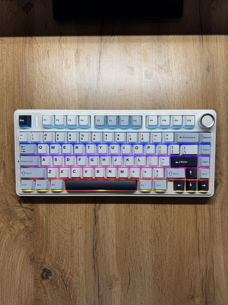 aula f75 игровая механическая клавиатура с сочным тайпингом