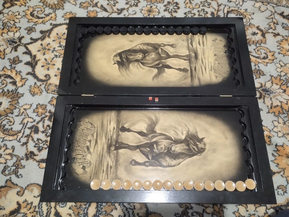 Длинные нарды с отличным качеством