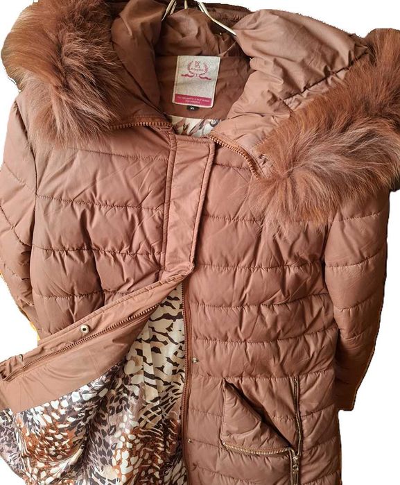 Женский пуховик зимний