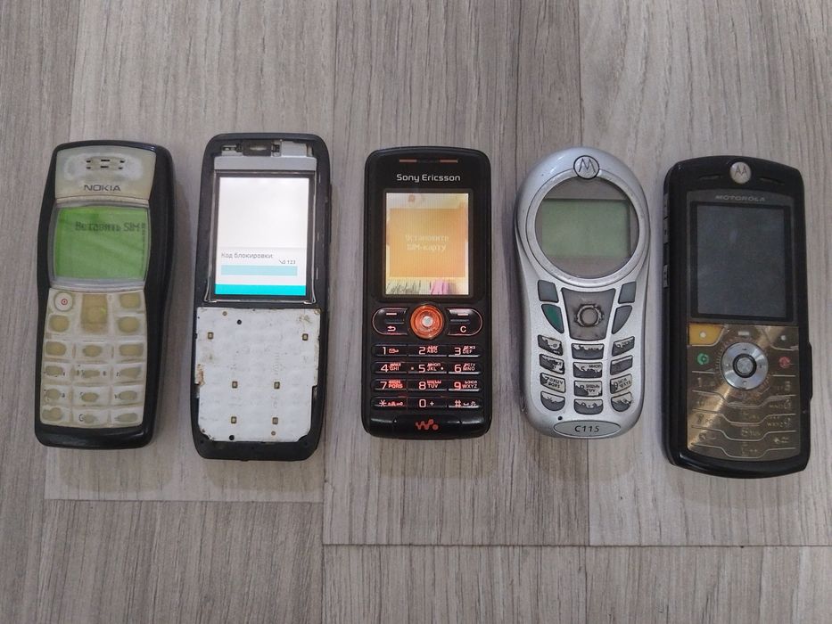 5 та телефон Nokia 1100, e51, w200i, L7,