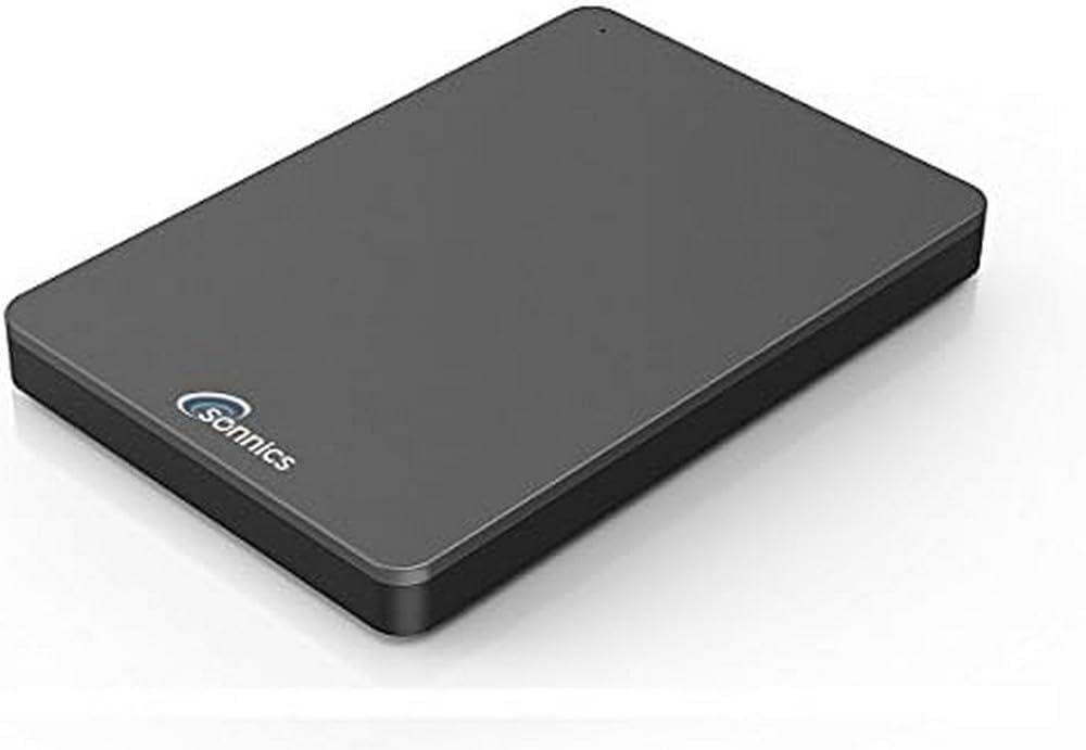 Hard Disk Extern Sonnics, 1TB, USB 3.0, negru,sigilat