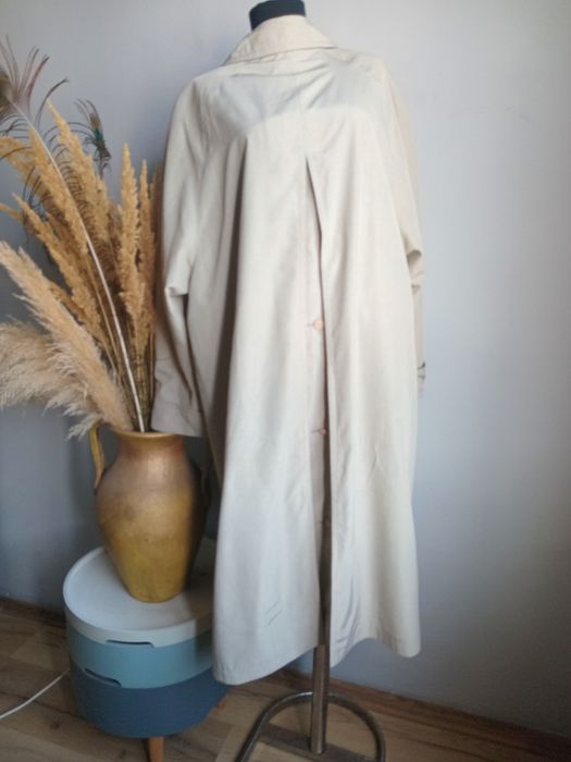 Trench din blend de vascoza