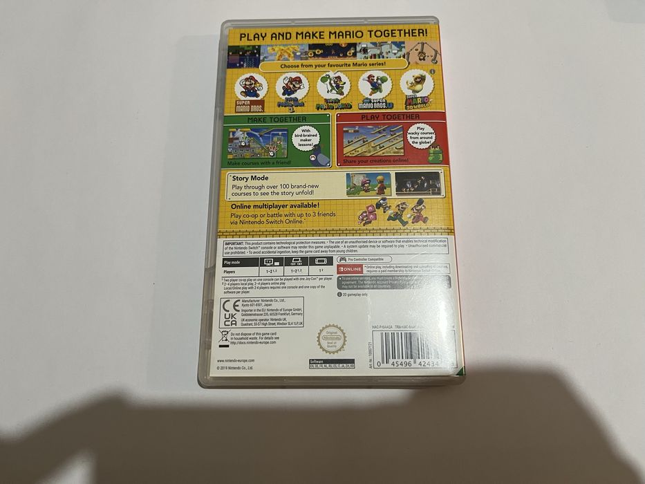 Joc Super Mario Maker 2 pentru Nintendo Switch