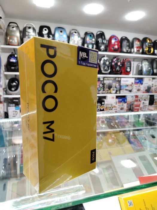 POCO M7 YANGI 8/256 GB xotira