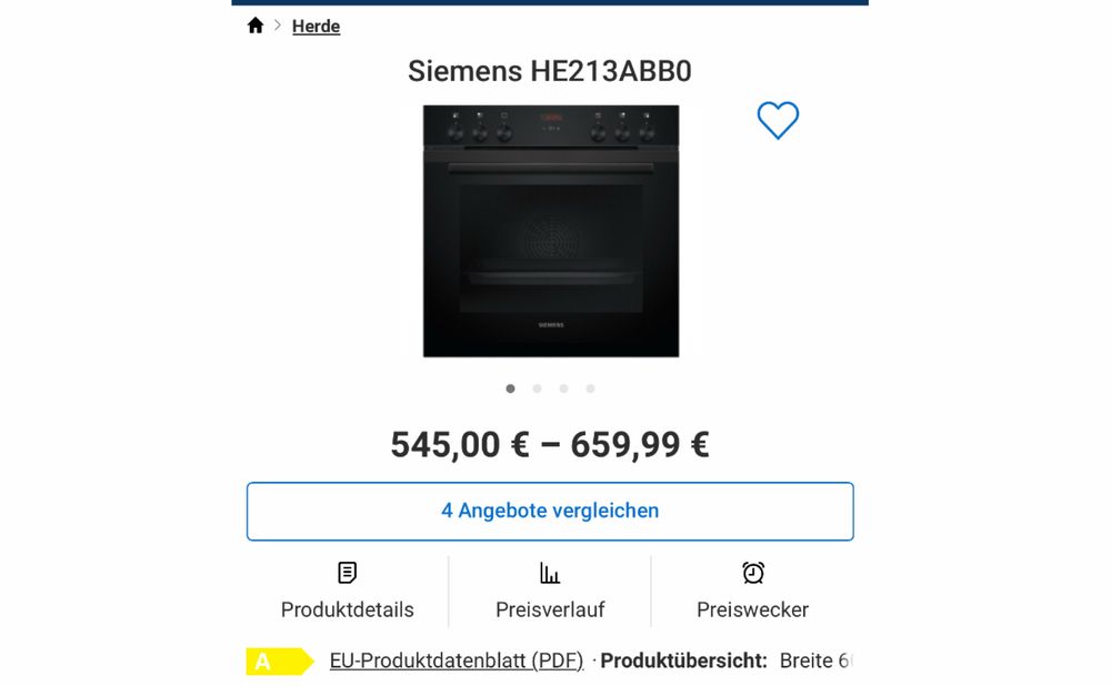 Set Cuptor electric încorporabil si plita Siemens HE213ABB0