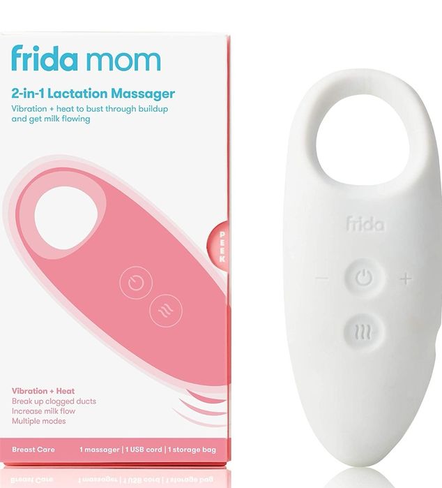 Масажор Frida Mom 2 in 1 Lactation massager за стимулиране на лактация