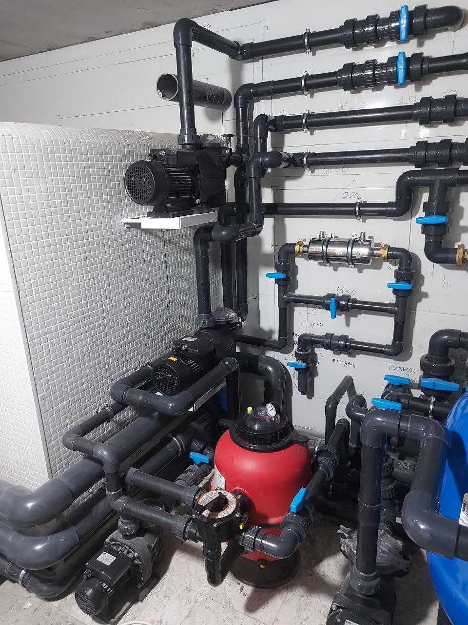 Сборка оборудования фильтрации для бассейнов Грамотная Подборка