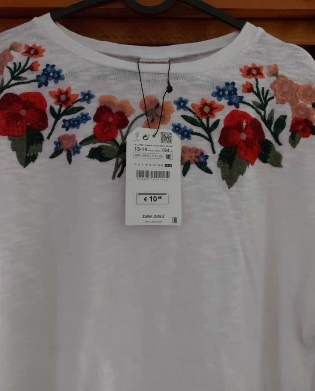 bluza Zara fete noua 13/14 164cm