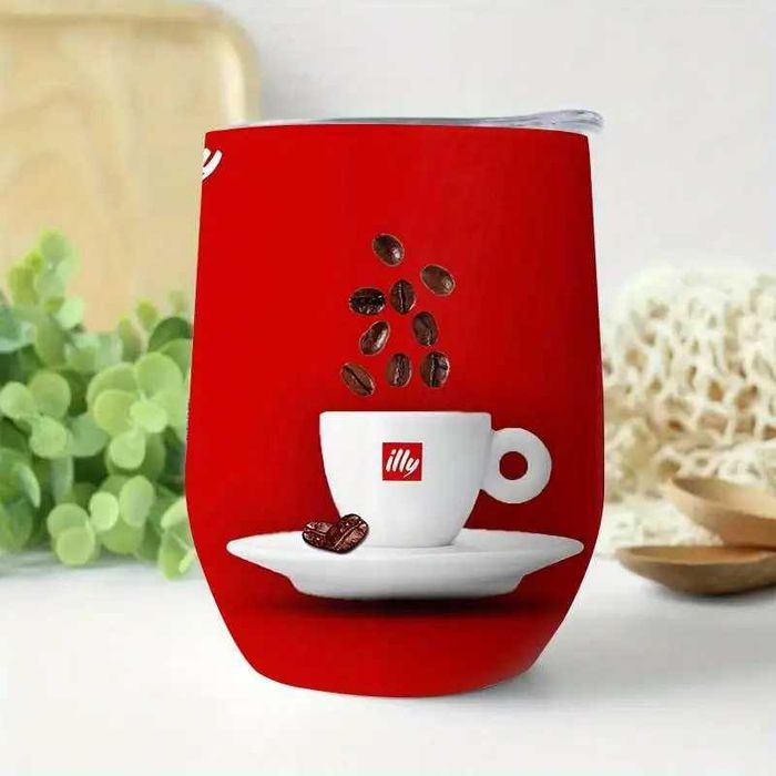 Pahar termic cafea . Otel inoxidabil