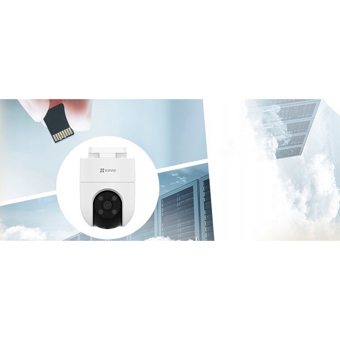 Камера за наблюдение EZVIZ H8c, 1080p, 360°, Бяла