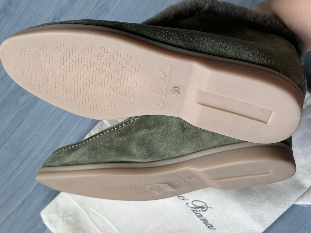 Ботуши Loro Piana с пух