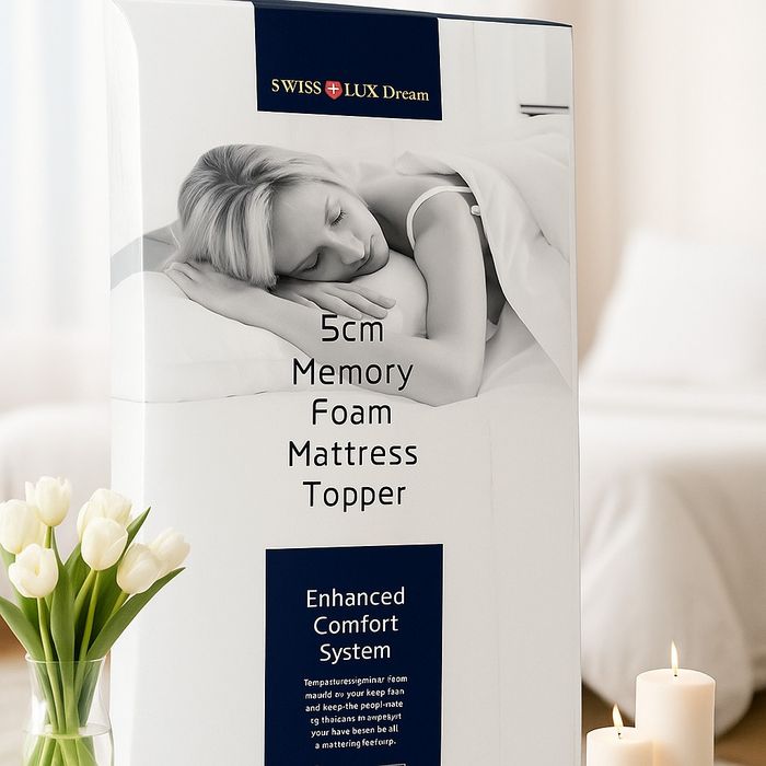 Топ матрак от мемори пяна Swiss Lux Dream
