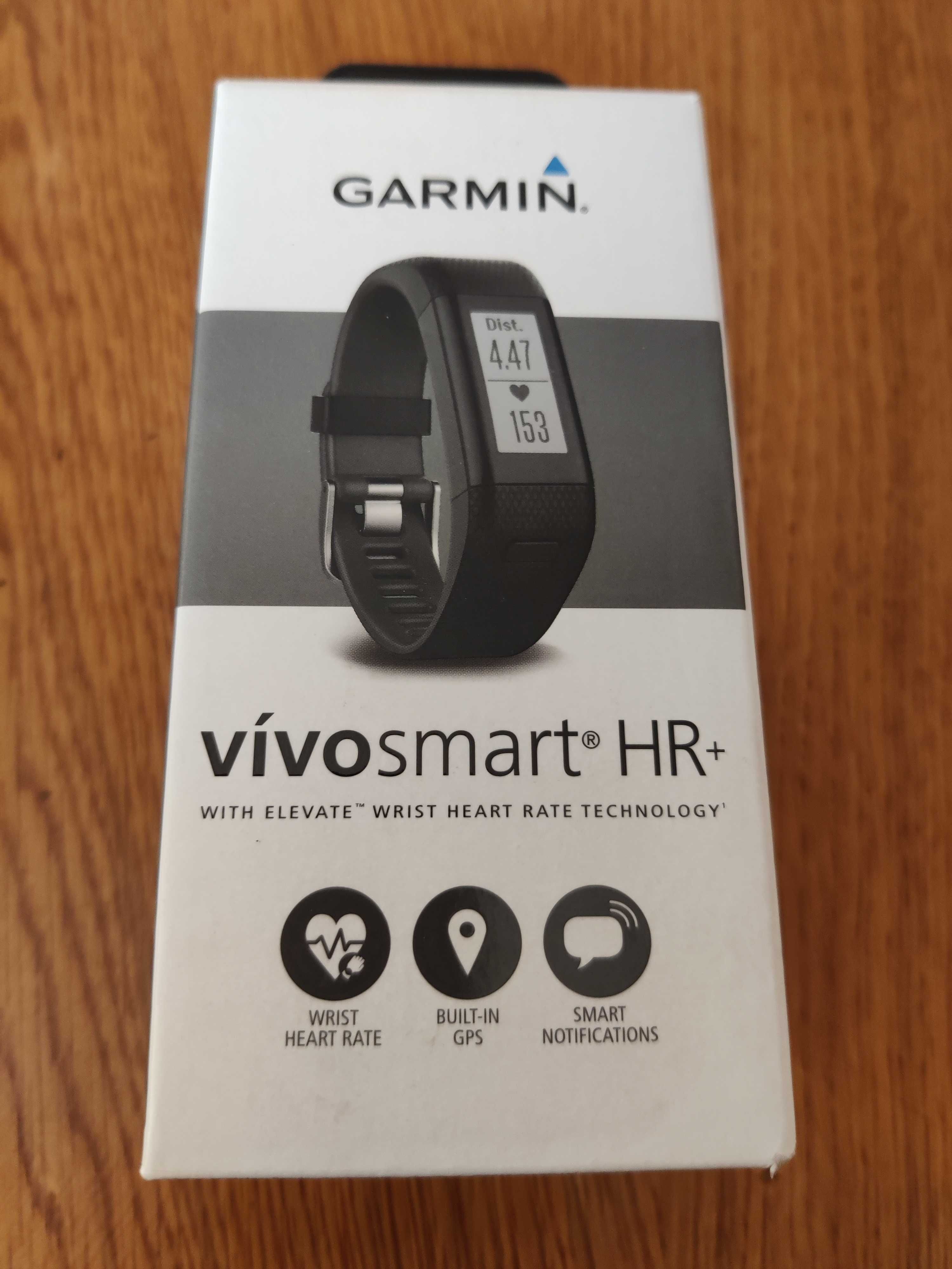 Garmin vívosmart HR+ Regular Fit Activity Tracker - Black