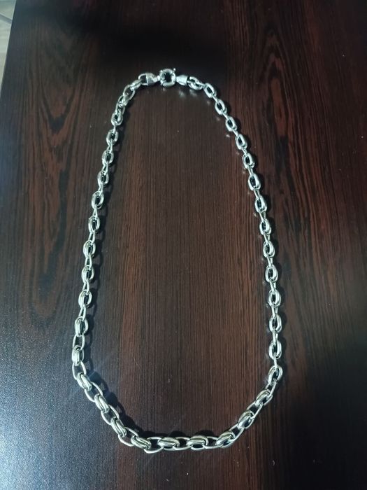 Сребърен мъжки ланец
