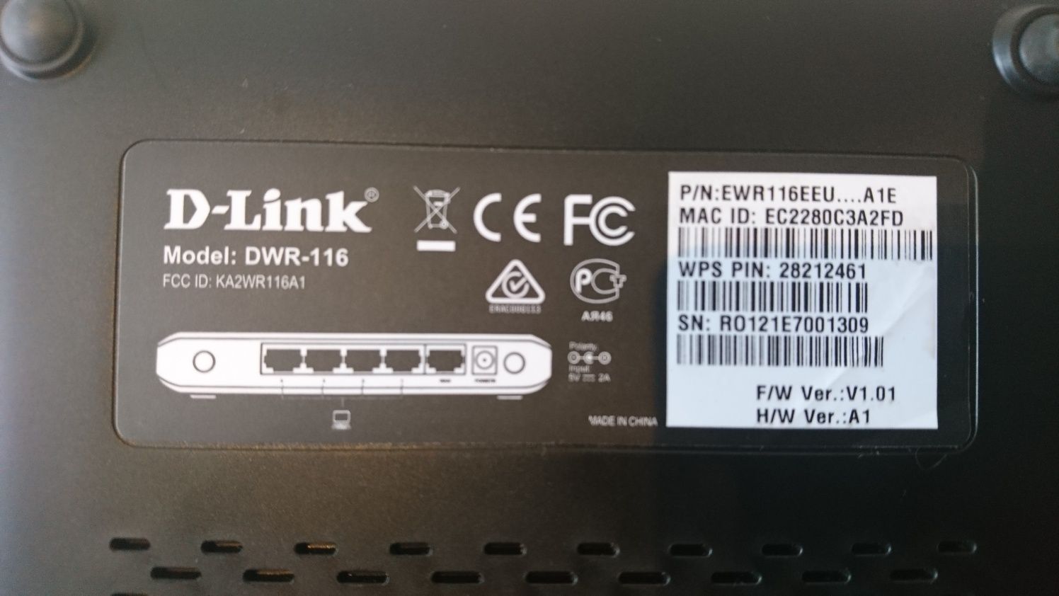 Router D-Link DWR-116 3G/4G, 300Mbs