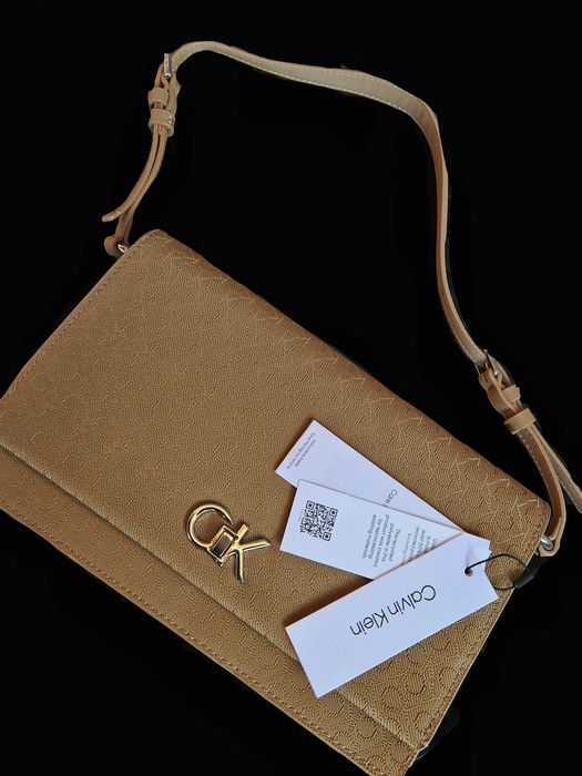 Geanta originala Calvin Klein maro