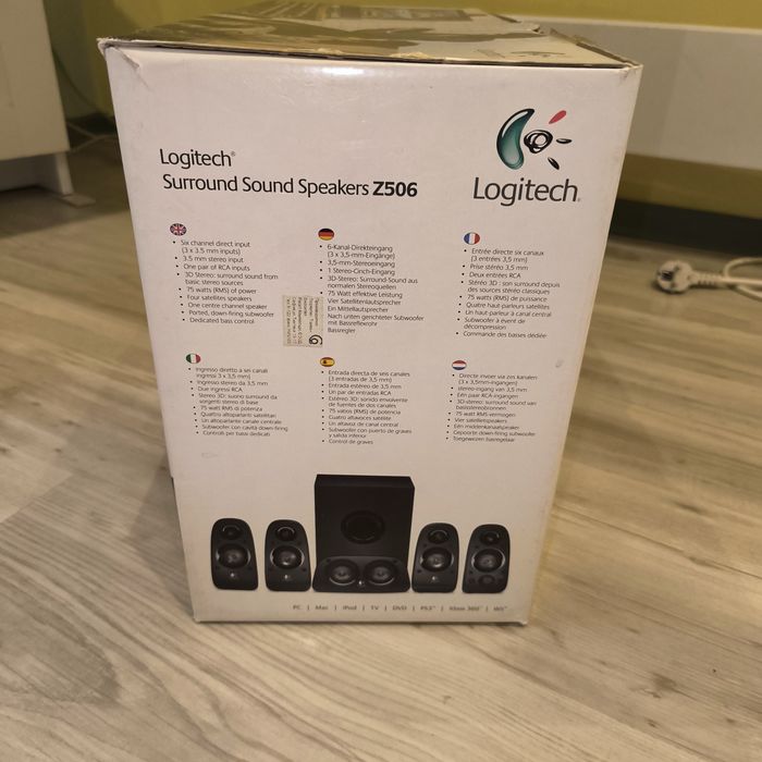 Logitech колони за компютър