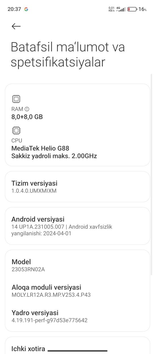 Redmi 12 8+8/256gb