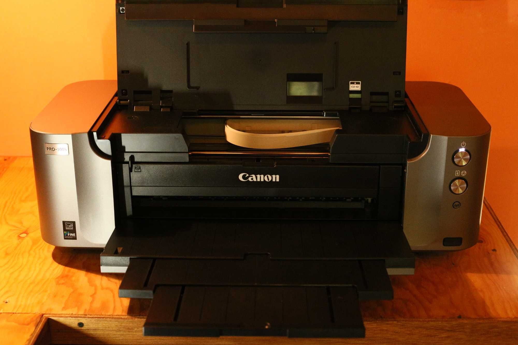 Принтер Canon PIXMA PRO-100S, A3+ с мастило, като нов.