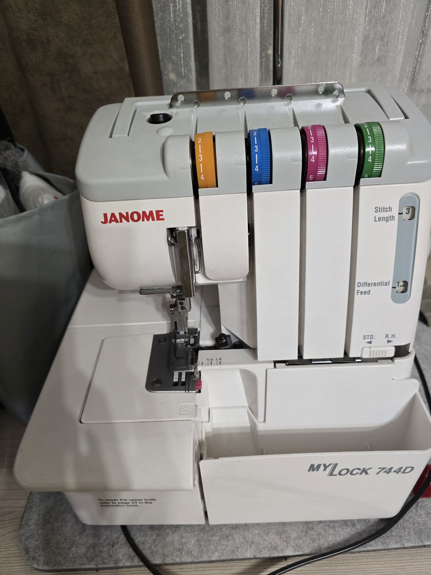 Оверлок Janome my lock 744D