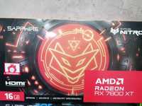 Sapphire nitro RX 7800 XT 16gb 256bit