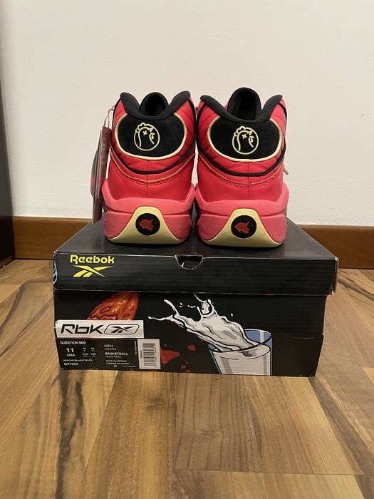 Adidas papuci bascheti Reebok Question Mid Hot Ones Allen Iverson 44,5