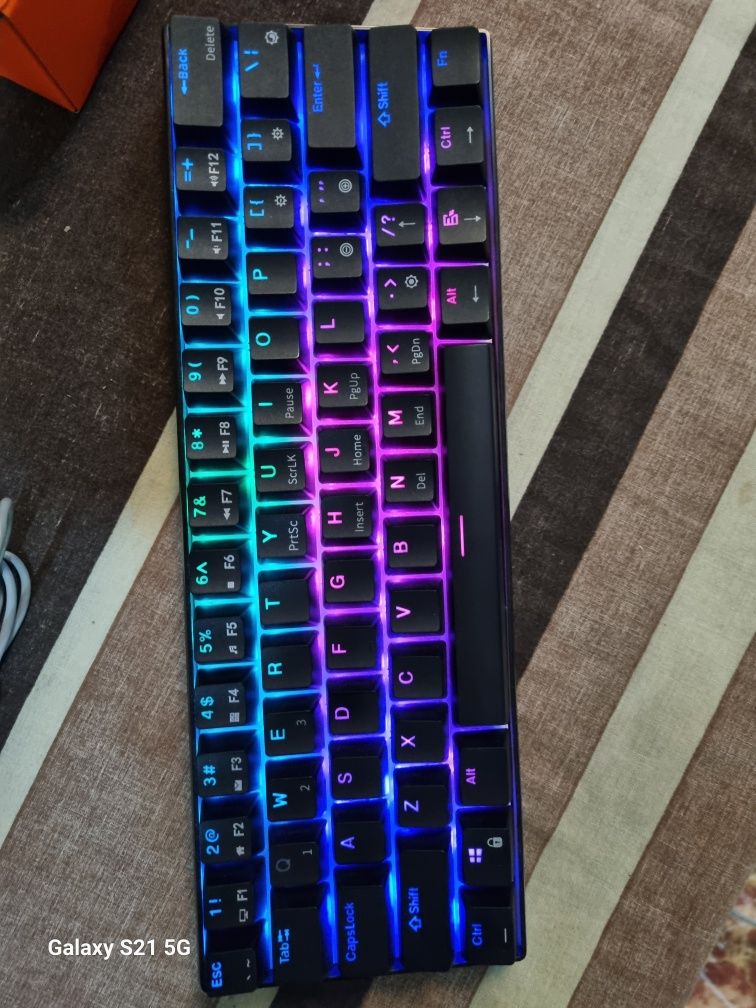 Tastatura gaming RK61 Royal Kludge neagra