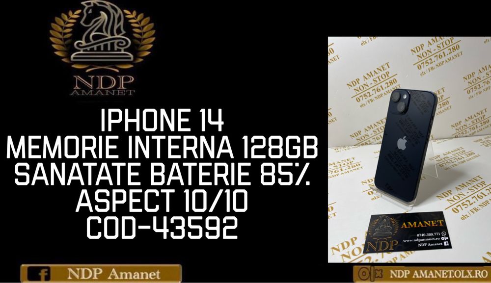 NDP Amanet Braila Iphone 14 (43592)