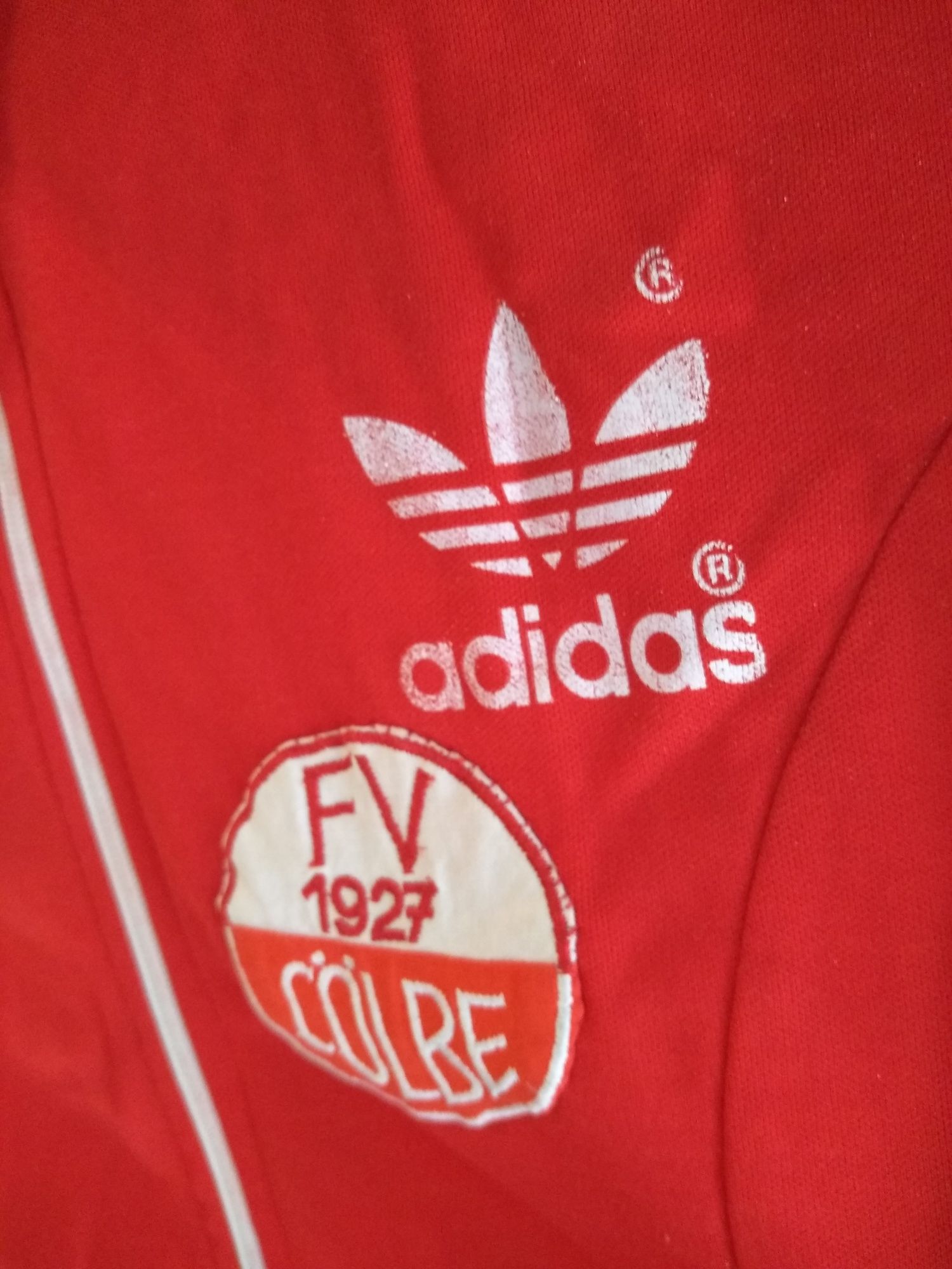 Bluză vintage adidasa Made in Hong Kong anii 70