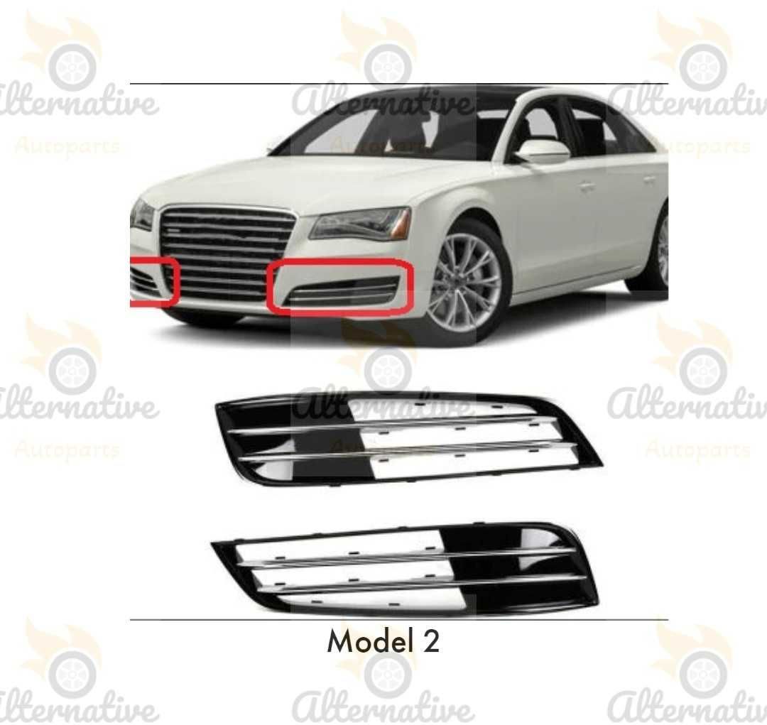Решетки в предна броня за Audi A8 Ауди А8 , 2003-2013