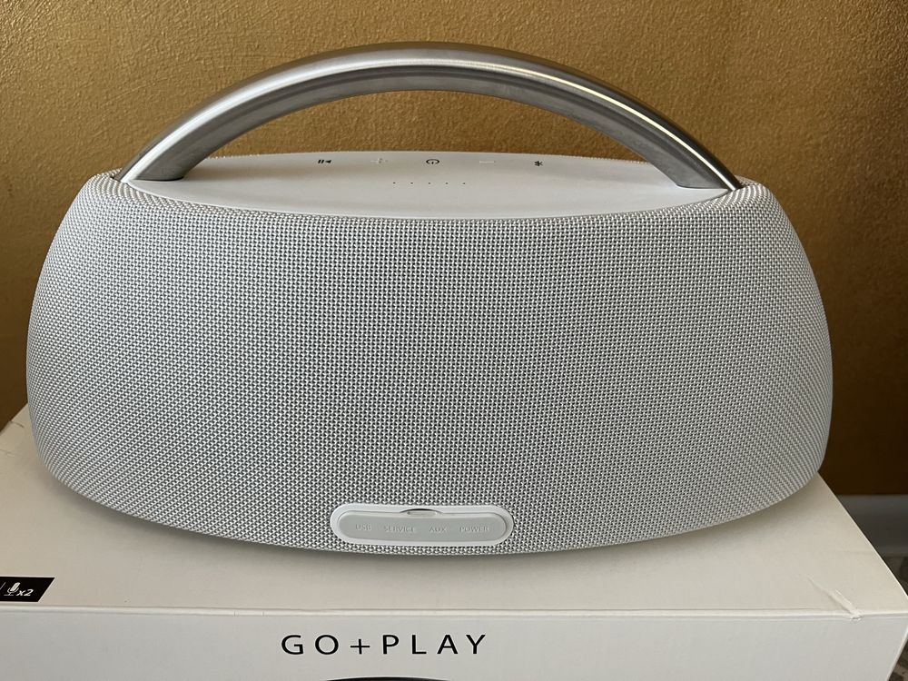 Harman Kardon Go + Play Bluetooth колона, като нова, в гаранция, 100w