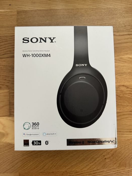 Sony WH-1000XM4 wireless noise cancelling