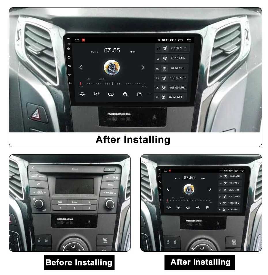 Navigatie Hyundai i40 2011 - 2019, 2GB 4GB 8GB Garantie Camera