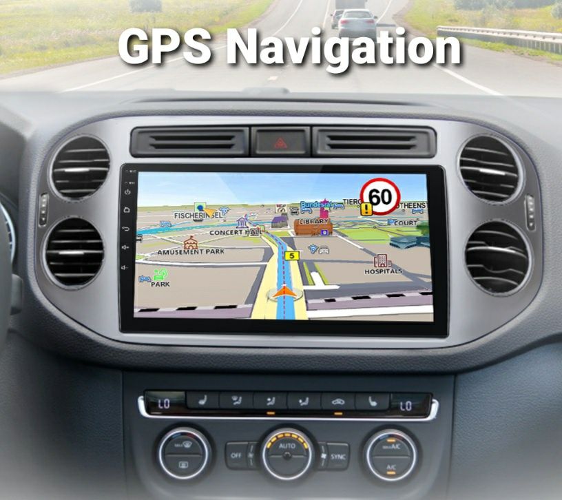 Navigatie Android dedicata pentru VW Tiguan 1NF (2006-2016)