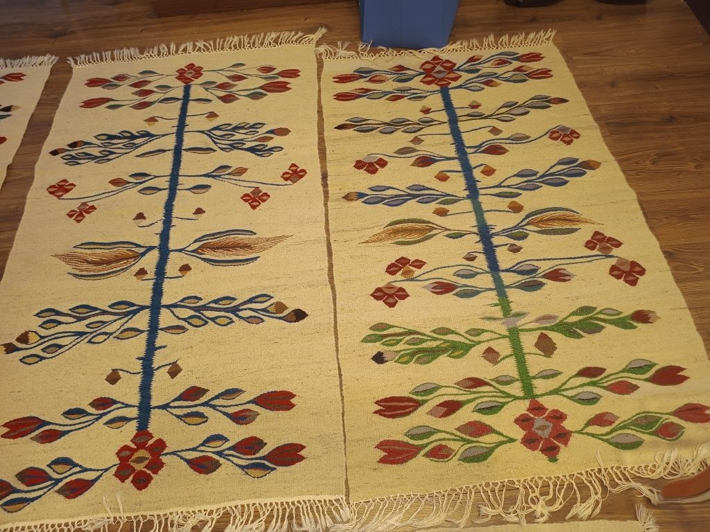 Set covor lână lucrat manual