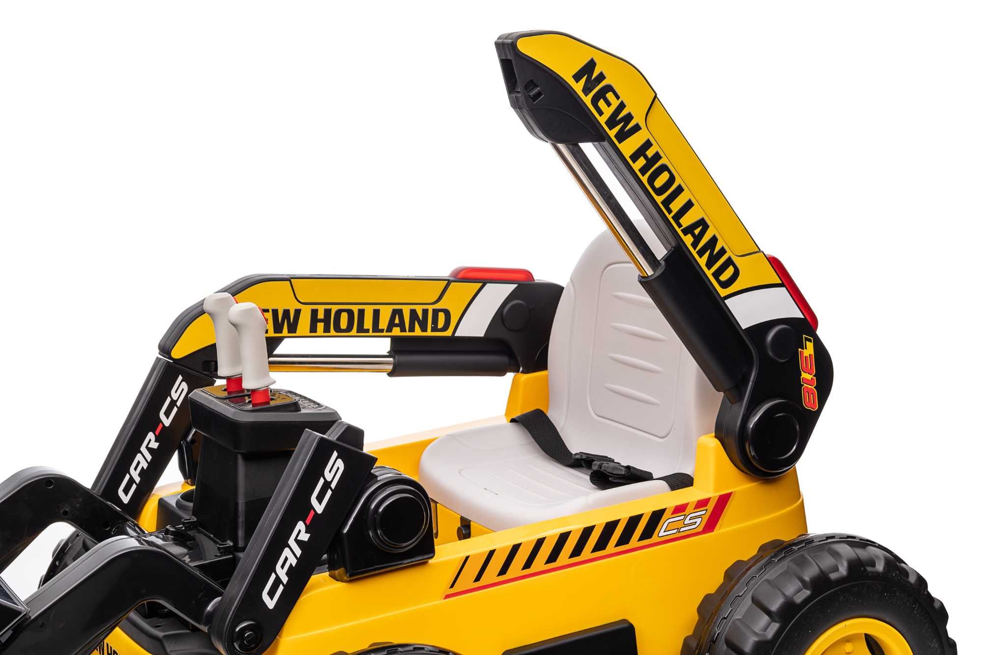 Incarcator frontal NEW Holland 300W 12V, cupa actionata electric
