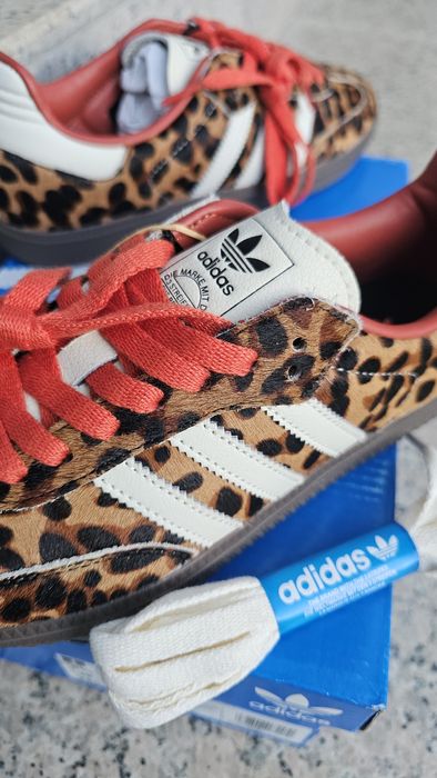 Adidas samba leopard size 38 new