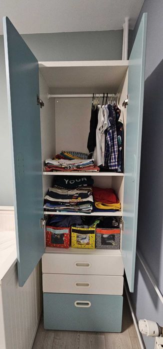 Dulap copii IKEA STUVA / FRITIDS – 192×60×50 cm, stare excelentă