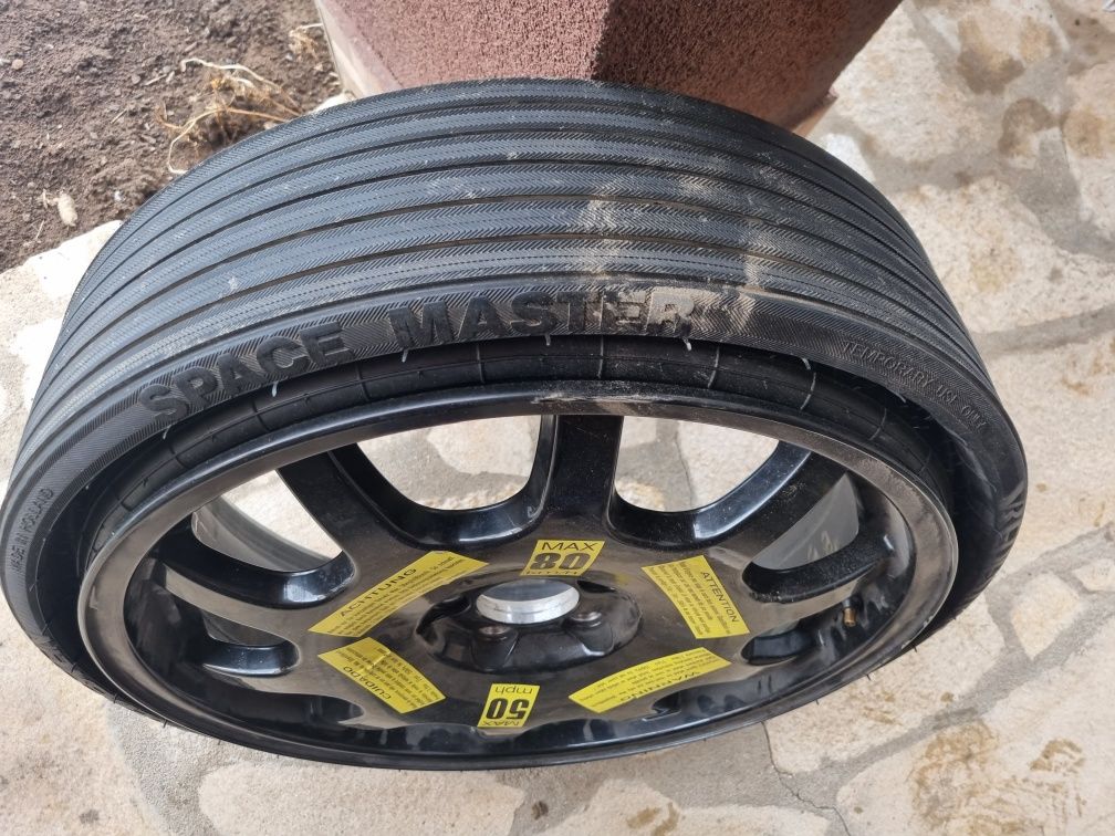Резервна гума  атерица за Audi Q7 Q5 Tuareg 175/55/18