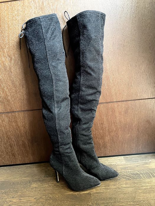 Високи ботуши над коляното H&M, номер 36
