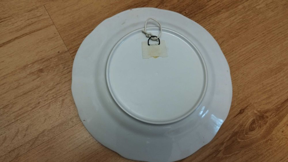 Декоративна чиния от Франция,Орлеанската дева-Жана дарк