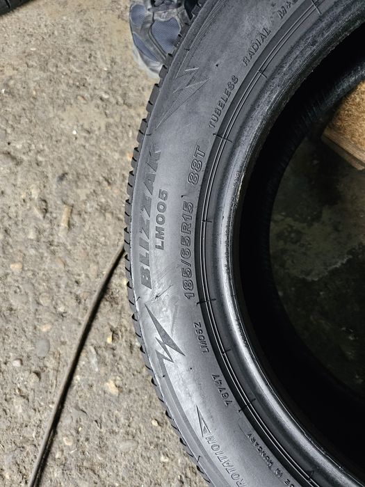 2 anvelope iarna 185 65 15 Bridgestone 2023