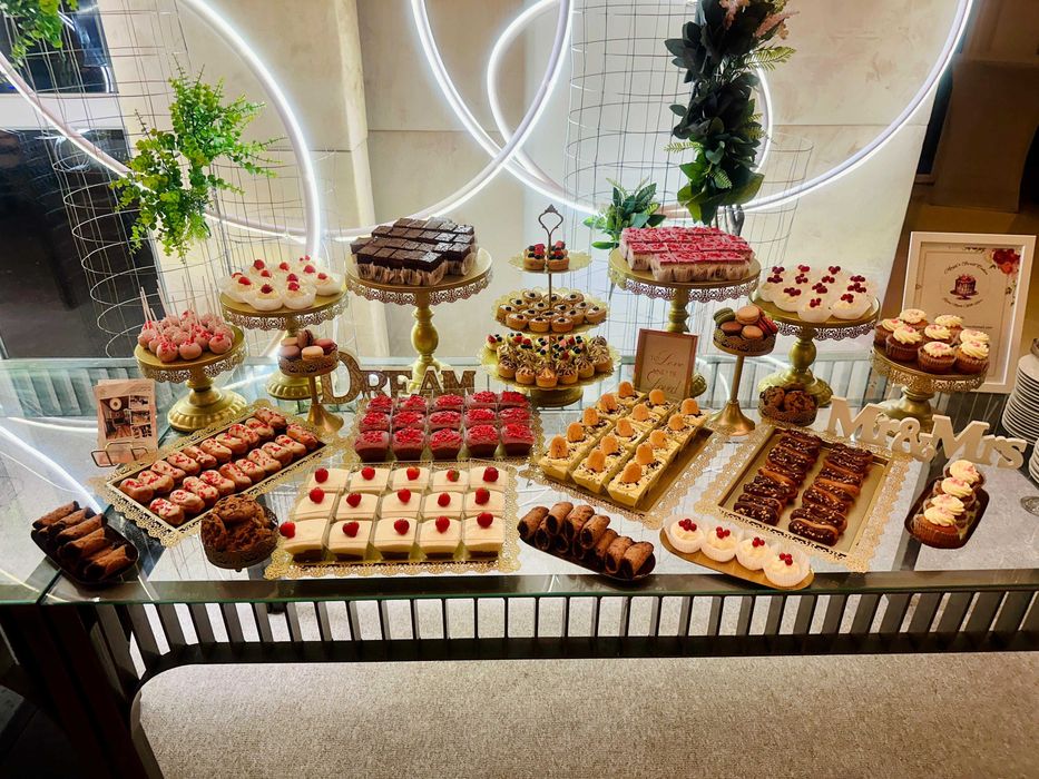 Cabina foto fum greu artificii reci candy bar/cheese bar tort shoturi