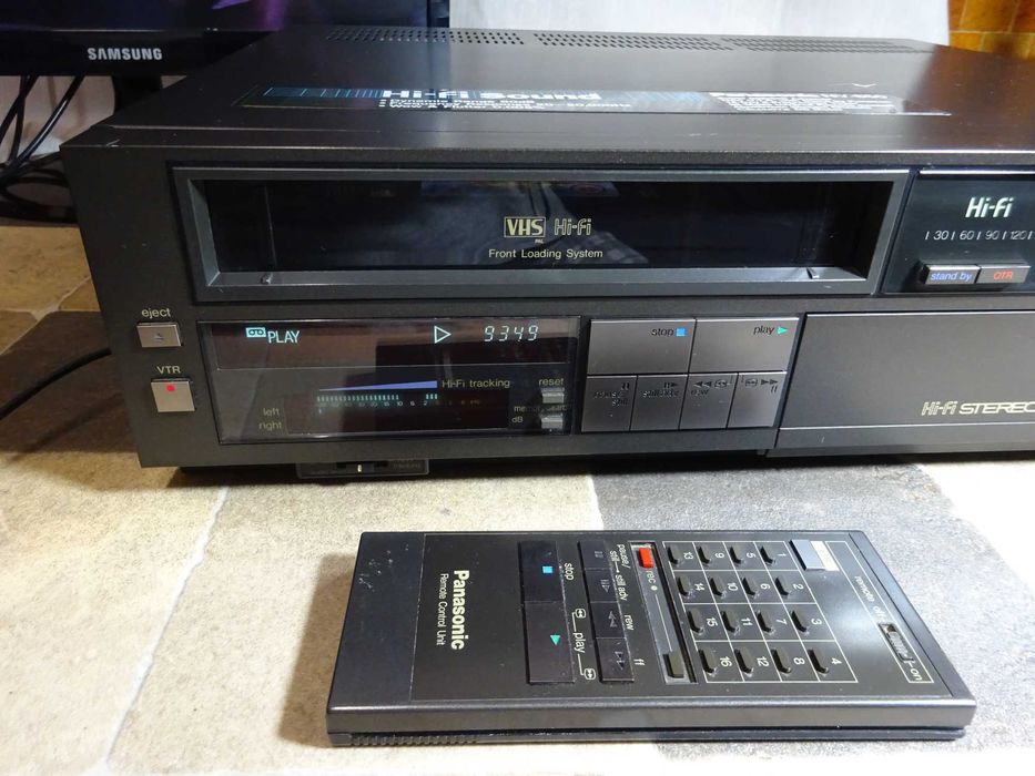Video recorder vintage Panasonic /National NV-850 VHS HiFi stereo