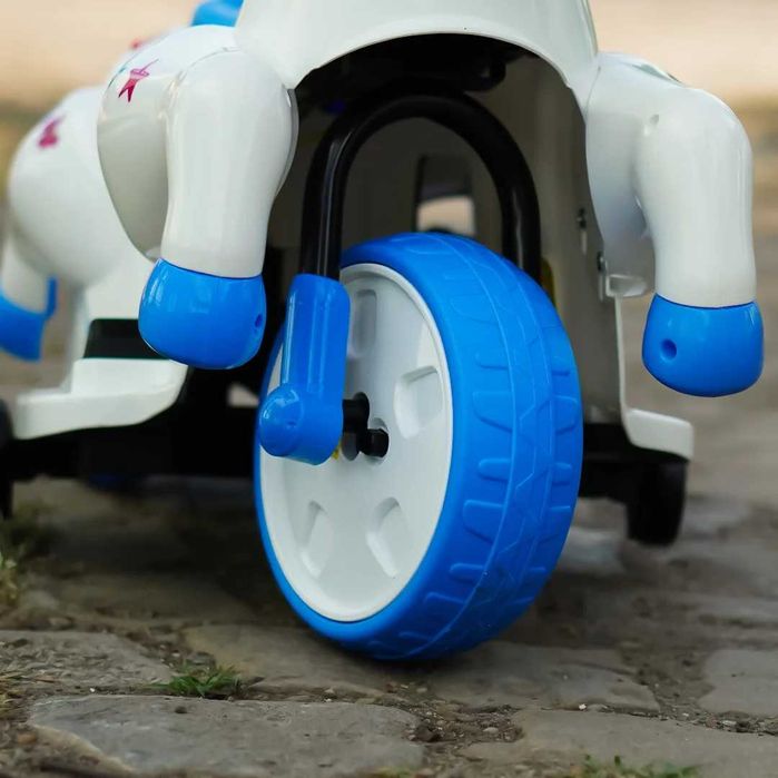 Tricicleta electrica pentru copii, Kinderauto Poney 40W 6V Blue