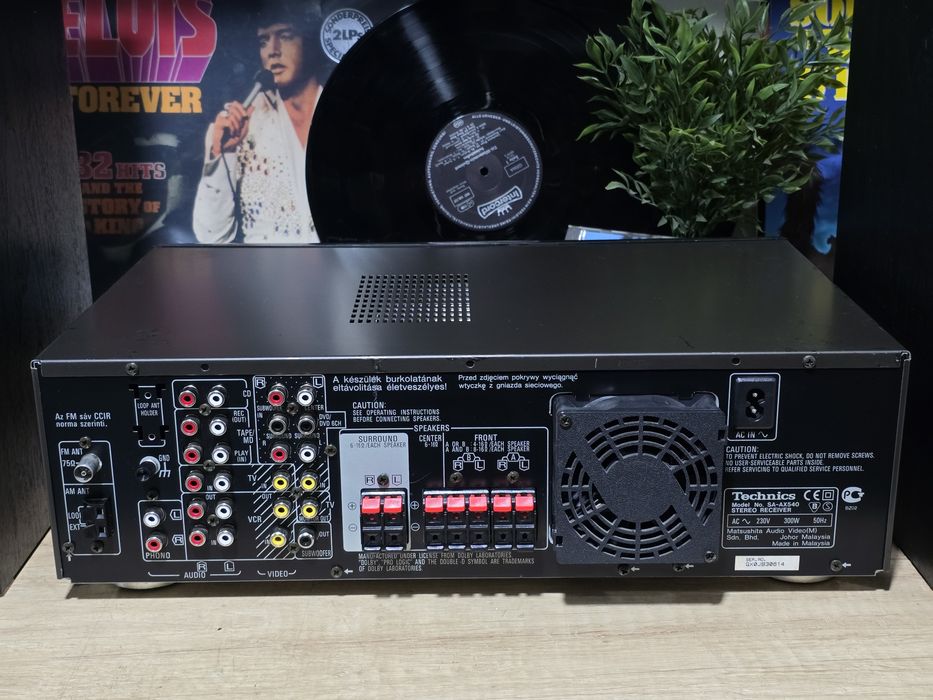 Reveiver TECHNICS sa-ax540, class H ,amplituner 5,1 surround,  hifi