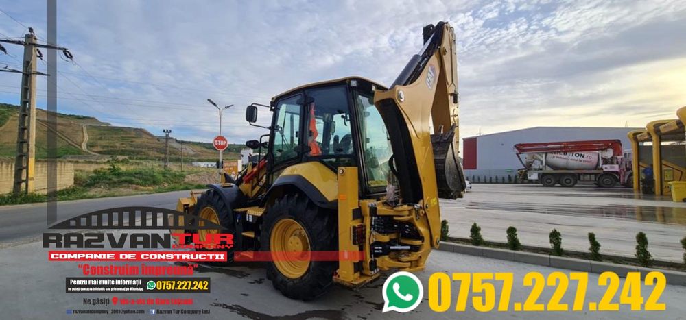 Buldoexcavator de INCHIRIAT ( 4 cupe + PICON)
